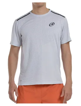 Mesia Short Sleeve T-shirt Pearl Gray XL - Bullpadel - FashionsVida