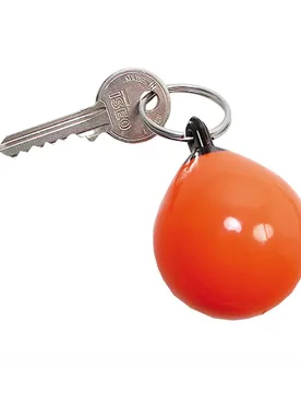 Pear Fender Key Chain Orange / Black One Size unisex - Majoni - FashionsVida