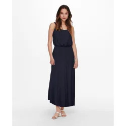 Vestido largo de mujer de tirantes