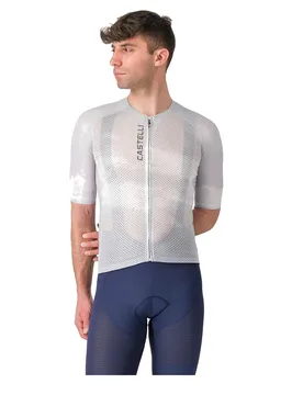 Maglia A Maniche Corte Climber´s A/c Grey Silver / Grey Smoky - Castelli - FashionsVida