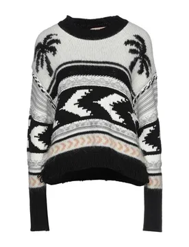 Pullover Damen Schwarz L Damen - TWINSET - FashionsVida