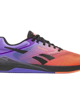 Sneaker Nano X5 Ftw White / Flash Orange / Royal Purple EU 45 1/2 - Reebok - FashionsVida