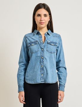 Guess Camicie Blu