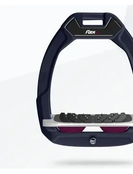 Sicherheitssteigbügel Reiten Schräg Ultra Grip Blau/Grau/Pflaume Safe-On - Bleu - unisex - Size: TU