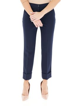 Pantalone a sigaretta BLU NAVY 46
