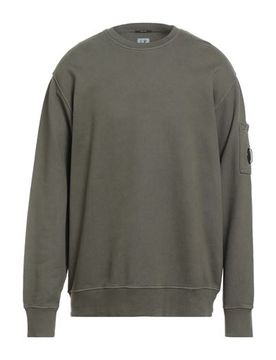 Sudadera Hombre Verde militar S,XL Hombre