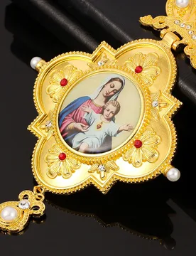 Orthodox Cross Pendant Jesus Pendant Zinc Alloy Cross Necklace Gift for Priests with Gift Box Baptism Worship Blessing - Aliexpress - FashionsVida