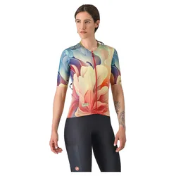 Maglia A Maniche Corte Unlimited Pro Multicolor / Green / Orange