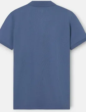 Polo clásico liso de hombre - Silbon - FashionsVida