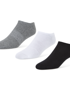 Pack Active Dry No-show Unisex Socken - Grau - Größe 35-38 Grey 35-38