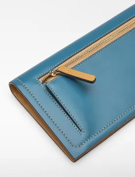 Cartera de mujer de piel tricolor - Adolfo Dominguez - FashionsVida