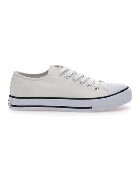 Sneakers Bianche in Tela Casual W Max 4814 37 - WMAX - FashionsVida