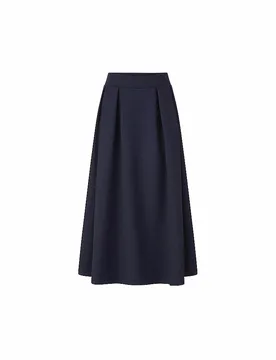 Midirock dunkelblau XS damen - RICHROYAL - FashionsVida
