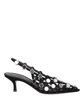 Sandali Slingback Con Griglia
