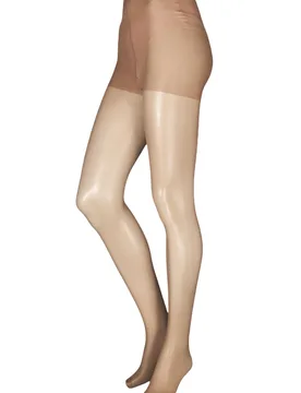Pair Sherry 24/7 15 Denier + Lycra Tight Ladies Medium - - Skin Tones - Size: Medium - Charnos - FashionsVida
