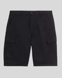 Men's Cotton Cargo Shorts in Black