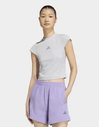 Womens T-SHIRT A COSTE KIT SMALL LOGO - Grigio, grigio grigio Donna taglia L