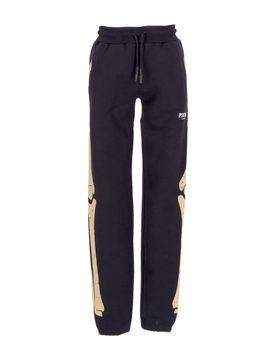 Pantalone Tuta Leggero Uomo Skeleton Print Pants Black/beige
