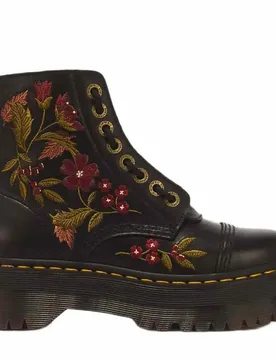 Dr Martens Stivali Sinclair Floral Black EU 36 - Dr. martens - FashionsVida