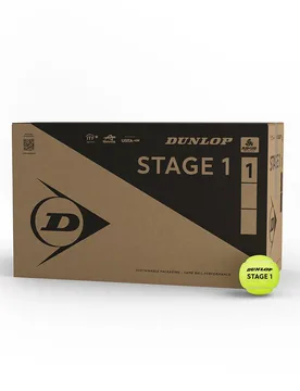 Tb Stage 1 Tenis Balls Box Green 72 Balls - Dunlop - FashionsVida