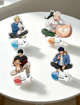 Anime SAKAMOTO DAYS Cat And Play Ver Sakamoto Taro Acrylic Stand Model Plate Keychains Desktop Ornament - Aliexpress - FashionsVida