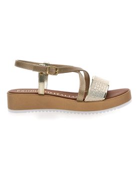 Sandali Gold Estivi Made in Italy 4161 38
