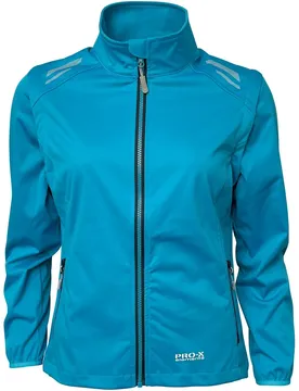 Hellen Damen Regenjacke, türkis 42