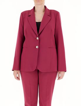 Blazer monopetto ROSSO 52