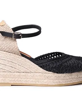 Espadrillas Con Zeppa Lovina Black EU 42 - Toni Pons - FashionsVida