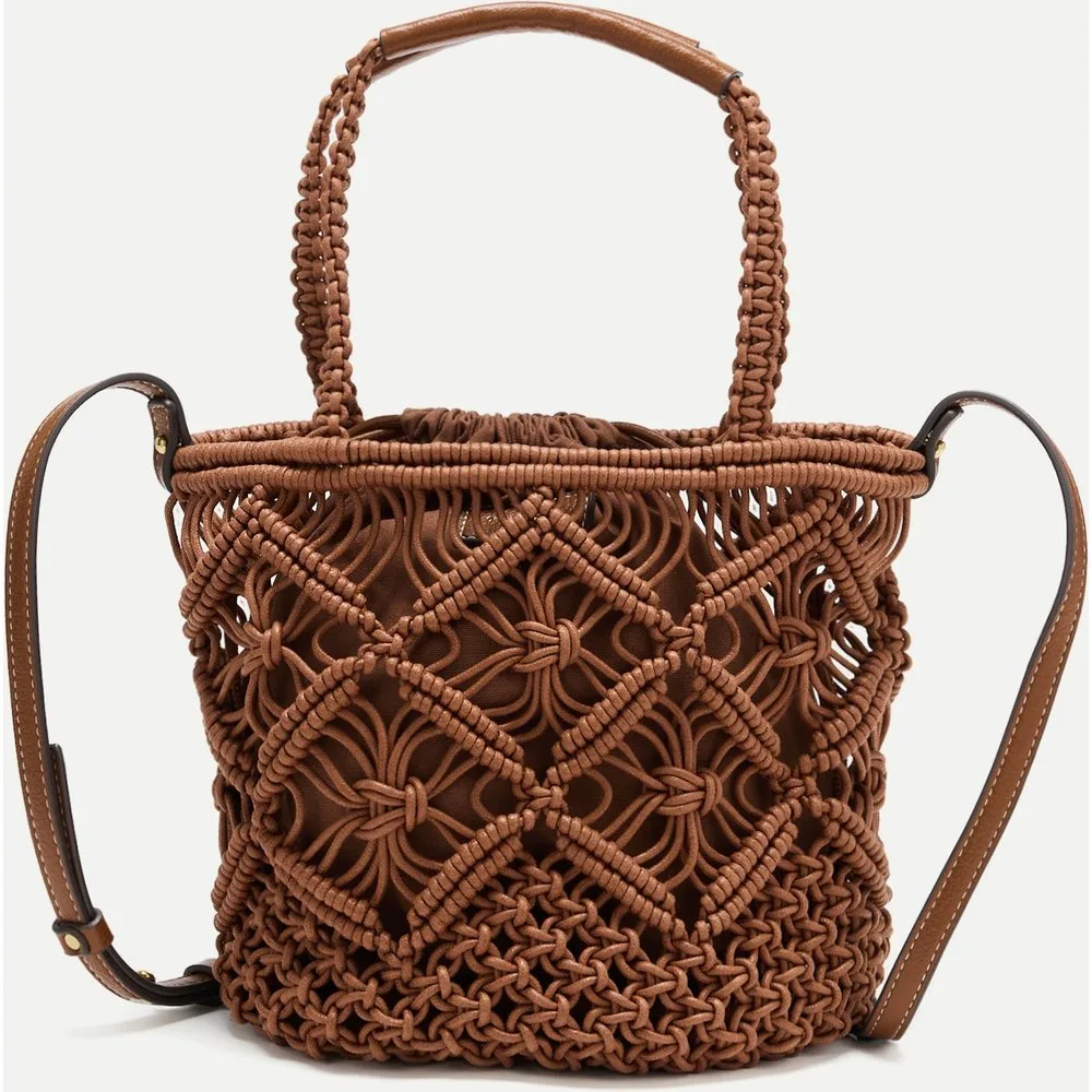 Bolso bucket de tejido - Tintoretto - FashionsVida