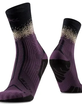 Calzini Crew Trailrun Terraskin Perform Deep Purple / X Black / Sand EU 39-41