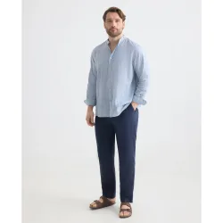 Pantalón hombre de sport regular de lino