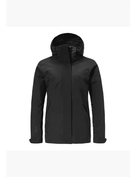 In1 Style Tamina Damen Doppeljacke, schwarz 48 - Schöffel - FashionsVida
