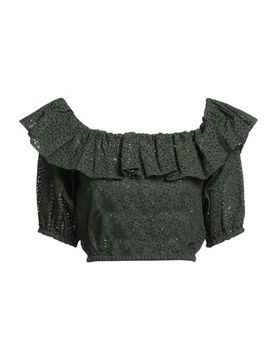 Top Mujer Verde militar S,XS Mujer