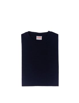 Maglia lana merino BLU SCURO L