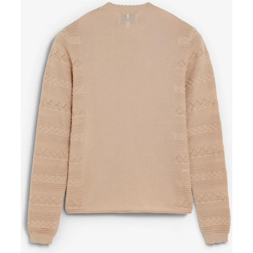 Jersey de mujer regular fit con cuello redondo - Scalpers - FashionsVida
