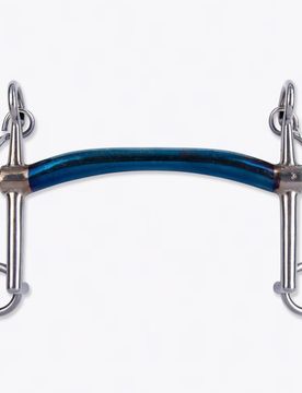 Sweet Iron Baby Kandare 16 mm fixed medium port 13,5 cm
