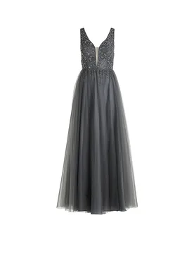 Abendkleid grau 38 damen - Vera Mont - FashionsVida
