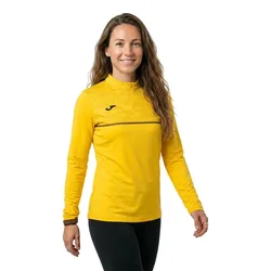 Felpa Con Mezza Zip Record Iii Yellow S