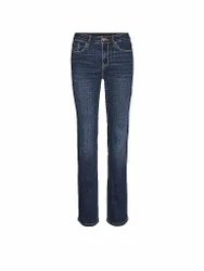 Jeans Straight Fit VMFLASH dunkelblau S/L32 damen