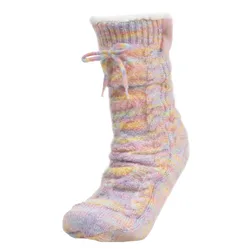 Chaussettes fourrées Nœud Multicolor multicolor 35/38