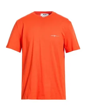 T-shirts Herren Tomatenrot L,S,XL,XS Herren - Msgm - FashionsVida