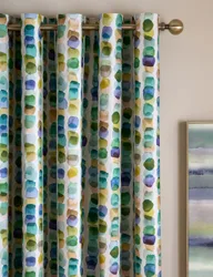 Tobermory Cotton Rich Eyelet Curtains Multi