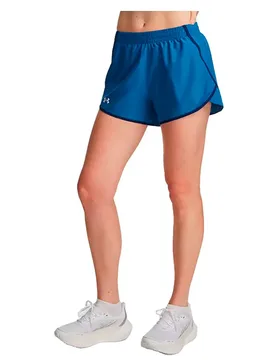 Fly By 3´´ Shorts Reflective / Blue XL Women - Under armour - FashionsVida