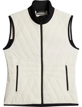 Weste Holma Quilt Hybrid, weiss xs - J.lindeberg - FashionsVida