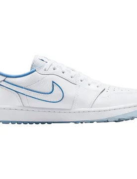 Golf Golfschuhe Air Jordan 1 Low G, weiß/silber/blau 40_5 - Nike - FashionsVida