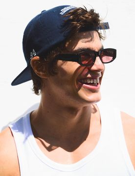 Lunettes De Soleil Ovales En Acétate 0-661