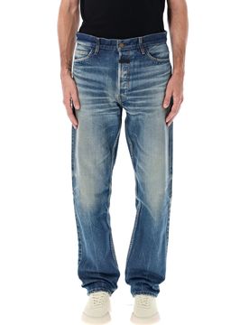 Elevated Vintage Wash Straight-Leg Jeans - Size 32