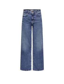 Highwaist Jeans Wide Leg ONLMADISON blau XL/L30 damen