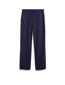 Leinenhose LUKAA LINO blau 33 herren